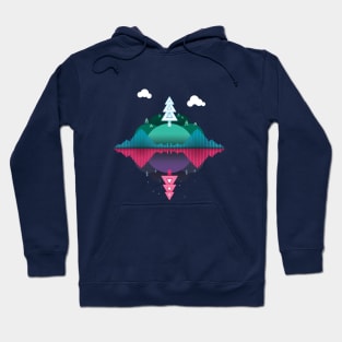 Just Blues and Pinks Hoodie